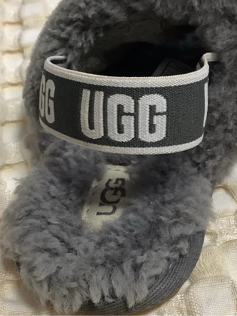 UGG plush shearling